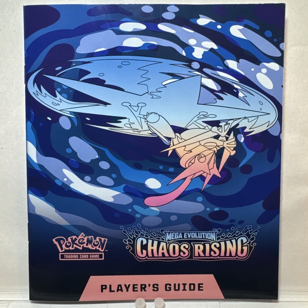 Pokemon TCG Chaos Rising Player's Guide English Greninja Nintendo 2026